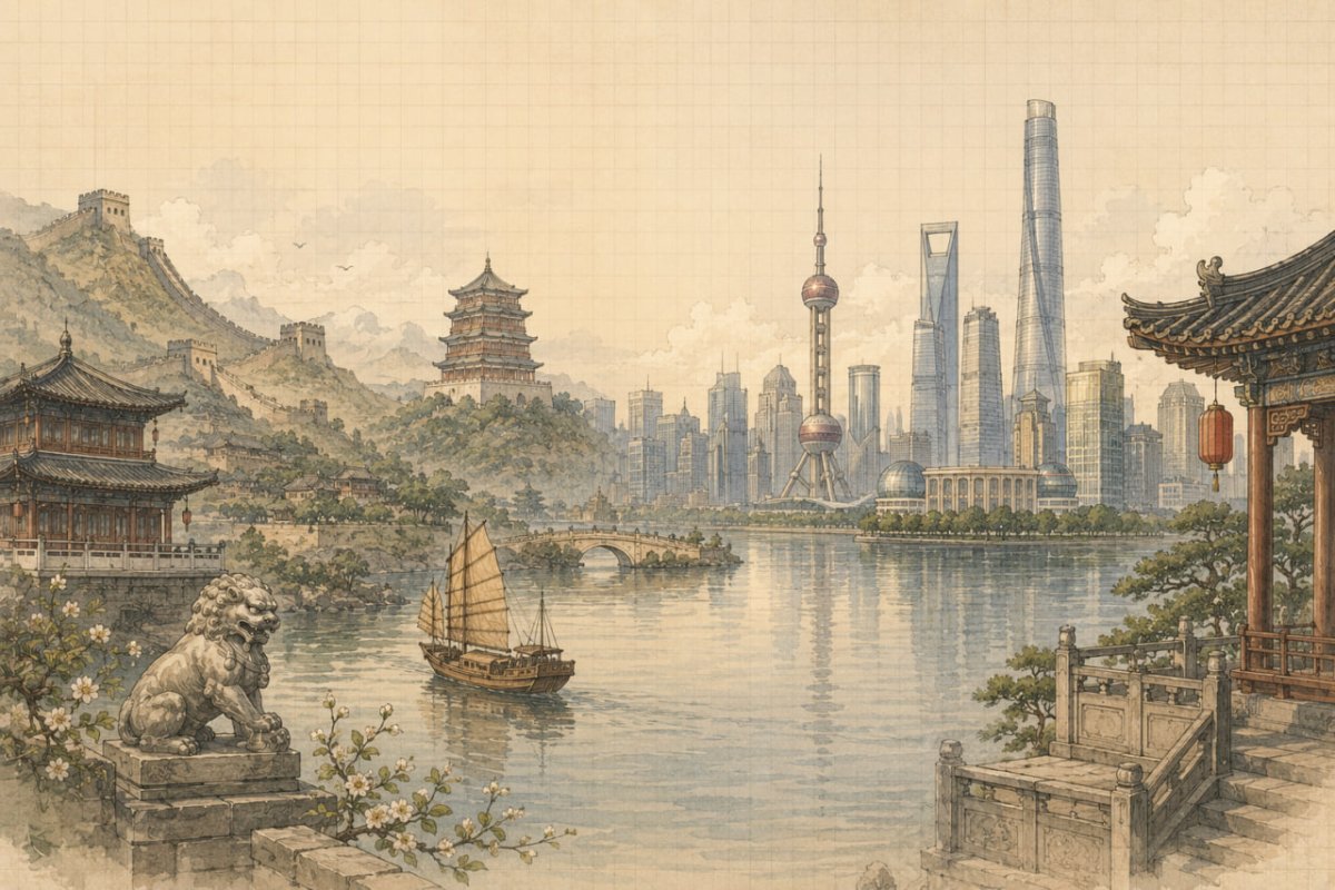 中国：从古老文明走向世界强国的伟大历程