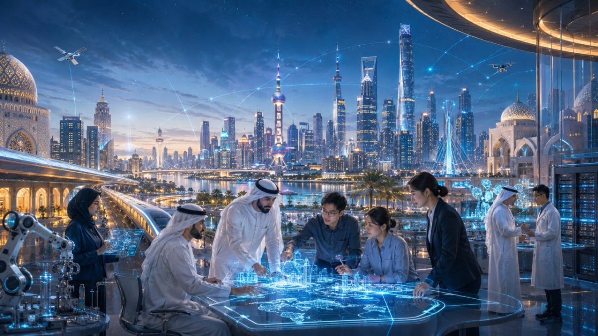 طريق الحرير الرقمي: هندسة الذكاء الاصطناعي وجسور التقنية بين الصين والعالم العربي